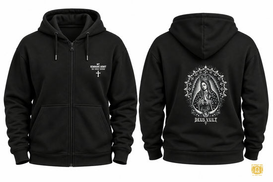 Our Lady of Guadalupe Zip-Up Hoodie