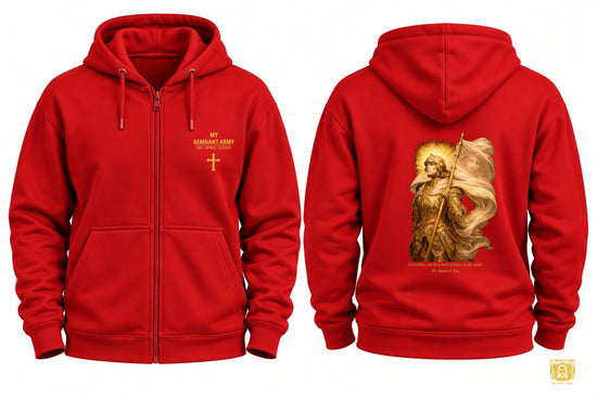 St. Joan of Arc Zip-Up Hoodie